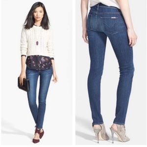 Hudson Colette Midrise Skinny Jeans size 25